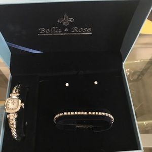 Bella & rose jewelry set